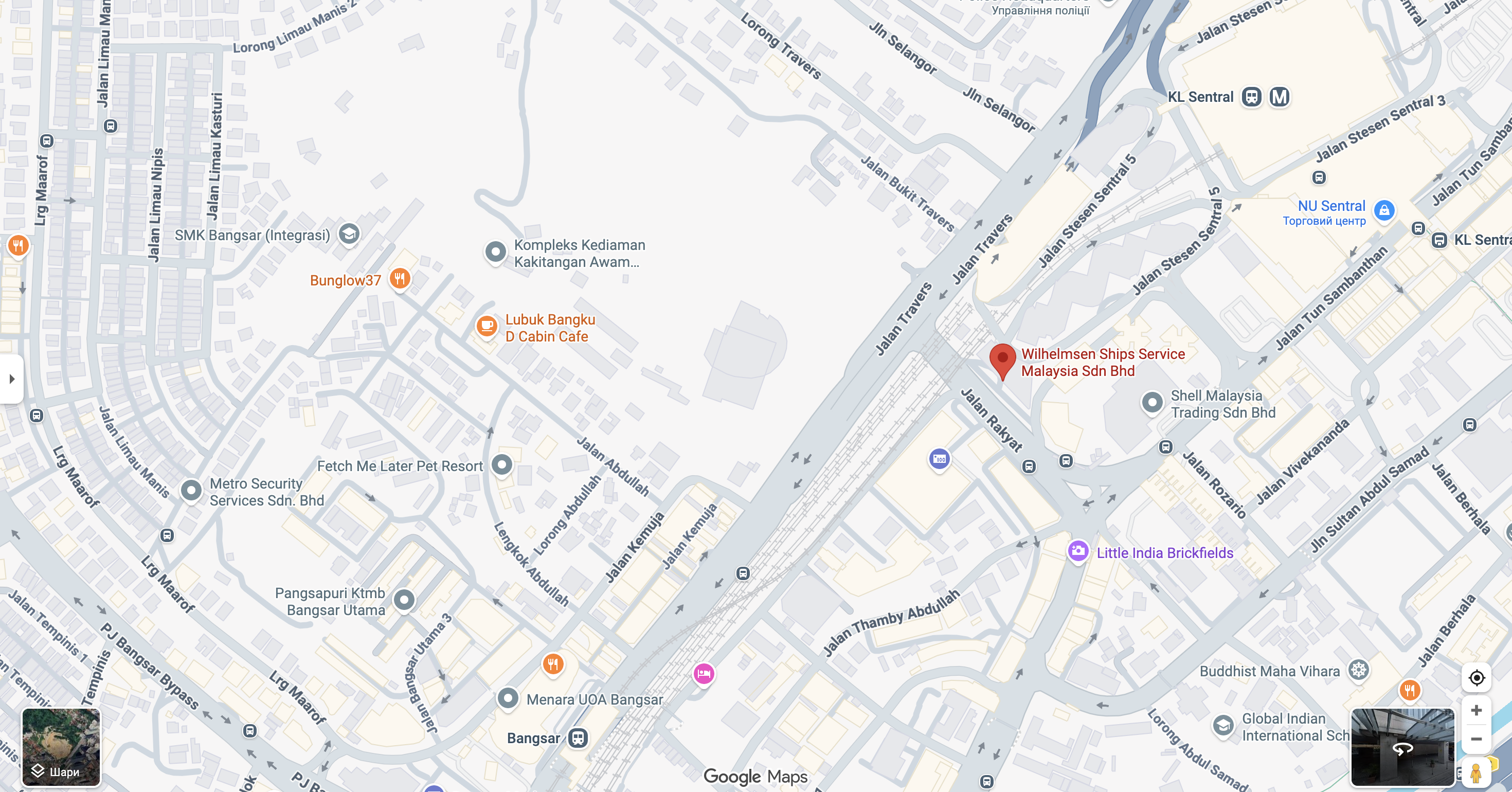 Office location reference for Kuala Lumpur, Malaysia